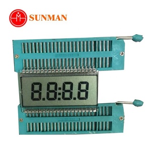 <span class=keywords><strong>4</strong></span> cifre segmento tn distributore di carburante vetro <span class=keywords><strong>lcd</strong></span> statico con connettore pin fabbricazione - Product Image 2