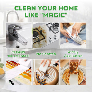 Chất lượng cao tùy chỉnh melamine miếng bọt biển nhu yếu phẩm hàng ngày miếng bọt biển làm sạch miếng bọt biển nhà bếp ma thuật tẩy - Product Image 6