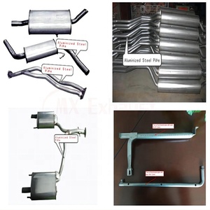 Dx53D SA1d Aluminized Steel <strong>Pipe</strong> Car Exhaust <strong>Pipe</strong> Aluminizado Coating 80g 120g - Product Image 2