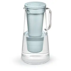 Uso Doméstico Filtro de Água Jarro 10-Cup Seafoam BPA Livre Remover Bactérias parasitas microplásticos Chumbo Mercúrio PFAS