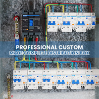 Tableau de distribution basse tension personnalisé LYE, ensemble complet, coffret de distribution électrique métallique OEM pour fournitures industrielles