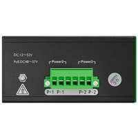 Nuevo Switch PoE Industrial Gigabit Administrado L2 de 4 Puertos con 2 Puertos SFP de Enlace Ascendente Gigabit