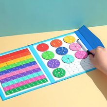 Démonstrateur de disque de <span class=keywords><strong>fraction</strong></span> magnétique un jouet pour enseigner l'addition et la soustraction de fractions et de décimales - Product Image 2