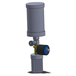 Injecteur de carburant à électrovanne de type goutte à goutte avec coupelle d'huile de lubrification pour barres d'armature haute température et ravitaillement automatique - Product Image 1