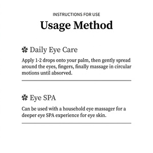Huile pour les yeux OEM anti-rides, raffermissante, pour les poches sous les yeux, les ridules, anti-âge, soin nourrissant de la peau, huile essentielle distillée à la vapeur - Product Image 6