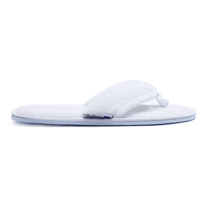 Chanclas cómodas de lana Coral con logotipo personalizado, zapatillas de Spa, zapatillas de Hotel para habitación interior, zapatillas de hombre y mujer para invitados - Product Image 4