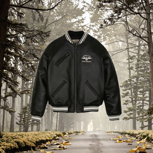 เสื้อแจ็กเก็ตนักฝึกซ้อมกีฬาของผู้ชายผ้าใยสังเคราะห์เคลือบสไตล์วินเทจปรับแต่งได้สำหรับใส่วิ่งเข้ายิมมีซิปปิดฤดูใบไม้ผลิ DAN369 - Product Image 3