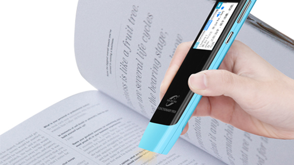 E Dictionnaire Scanner D'OCR Stylo TTS Prononciation Scan Et Traduction Machine D'apprentissage