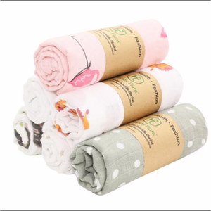 100 bambou ou 70 bambou et 30 coton impression personnalisée bébé <span class=keywords><strong>mousseline</strong></span> <span class=keywords><strong>couverture</strong></span> 47 "X 47" gros taille swaddle <span class=keywords><strong>couverture</strong></span> - Product Image 3