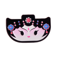 Longzhiyu Fabricant depuis 18 Ans Personnalisé Métal Créatif Chaîne Badge Épingle de Revers en Émail avec Petit Breloque