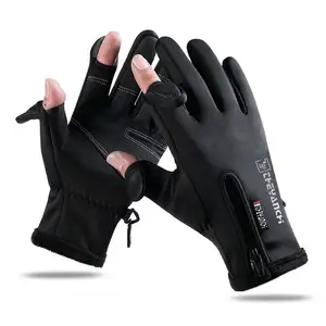 Gants d'équitation de vélo à écran tactile d'hiver personnalisés en usine gants de cyclisme de conduite thermique coupe-vent imperméables