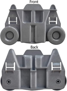 Roues de <span class=keywords><strong>lave</strong></span>-<span class=keywords><strong>vaisselle</strong></span> W10195416, roues inférieures résistantes à la rouille, compatibles avec le modèle W10195416v W10195417 - Product Image 2