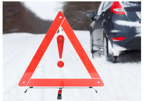 Triángulo de Advertencia Reflectante de Alta Visibilidad para Averías de Automóviles, Herramientas de Seguridad de Emergencia para Automóviles - Product Image 6