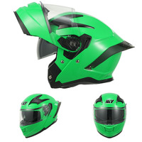 Casque de moto modulaire intégral unisexe de haute qualité en ABS avec double visière certifié ECE conforme à la norme DOT pour toutes les saisons