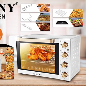 Nuevo <span class=keywords><strong>horno</strong></span> inteligente de 60l y 1700W, pequeño electrodoméstico eléctrico para el hogar, hornos de encimera de gran capacidad de <span class=keywords><strong>60</strong></span> <span class=keywords><strong>litros</strong></span> - Product Image 2