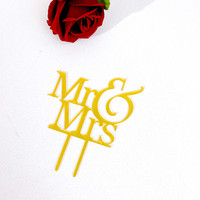 Cake Topper Paar Hochzeits vorschlag Braut zu sein Kuchen Dekoration Glitter MR & MRS Acryl Kuchen Plakat