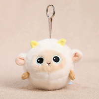 Pendentif Balle de Décompression, Pendentif Sac en Peluche 'Palm Treasure', Poupée Chat en Tissu, Cadeau pour Enfants, Vente en Gros