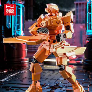 HW Figurine articulée multi-positions à assembler, modèle de jouet imprimé en 3D, poupée articulée, figurine de guerrier, soldat, combattant, jouet très populaire - Product Image 5