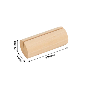 Support en bois pour numéros et photos, porte-cartes de visite en bois massif - Product Image 1