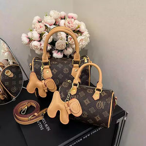 2025 sac pour femmes nouveau élégant Mature rétro sac à main bureau décontracté affaires bandoulière Boston sac - Product Image 6