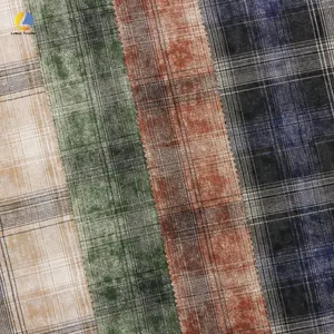 Дешевая ткань с принтом для скатерть китайская пряжа окрашенная ткань для одежды Высококачественная 100 хлопчатобумажная текстильная ткань для дома