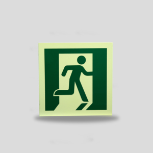 An toàn huỳnh quang khẩn cấp <span class=keywords><strong>Exit</strong></span> Đăng ngoài trời sử dụng màu xanh lá cây tùy chỉnh photoluminescent sáng <span class=keywords><strong>Exit</strong></span> Đăng Board - Product Image 6