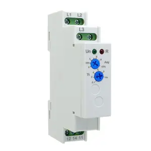 Hungso Power On Delay Electronic Time Relay AC/DC Din Rail Time Relay 12V-240V 16A 0.1S~10 Days