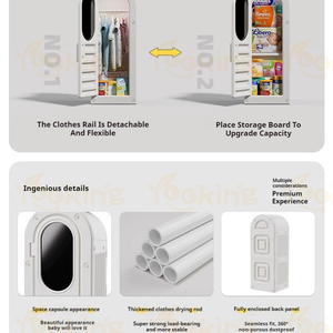 Organizador <span class=keywords><strong>de</strong></span> <span class=keywords><strong>Juguetes</strong></span>, Estante <span class=keywords><strong>para</strong></span> <span class=keywords><strong>Juguetes</strong></span>, Estante No Tóxico <span class=keywords><strong>para</strong></span> Bebés, Armario <span class=keywords><strong>para</strong></span> Niños, Cajonera <span class=keywords><strong>de</strong></span> Plástico <span class=keywords><strong>para</strong></span> Ropa - Product Image 2