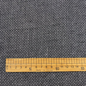 Chine Usine Italien Doux Texture Tissé Léger Slub Dobby Petit Point Gaufré Carré Coton Lin Mélange Tissus pour Hommes Chemise - Product Image 6