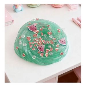 Kit de Manualidades Educativo para Niños: Slime Vibrante y Divertido para Fiestas, Set con Glitter Transparente y Dijes, Suministros a Granel de Plastilina, Seguro para Niños - Product Image 6