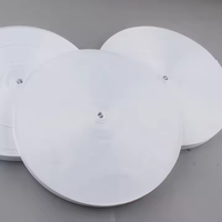 Rouleau de lanière personnalisé vierge de 3cm, vente en gros de lanière blanche en polyester brut bon marché avec impression par sublimation