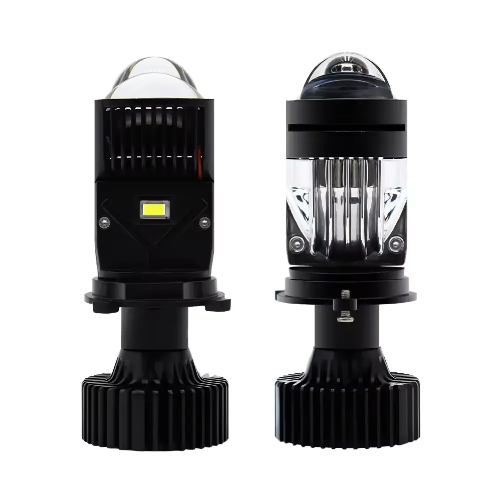 ESPUMOSO Y3 자동차 LED 헤드 라이트 미니 렌즈 H4 240w LED H4 램프 프로젝터 LED 자동차 조명 led 헤드 램프 b