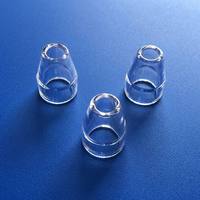 Tube en verre de quartz transparent, tube en silice fondue, haute température, taille personnalisée