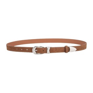 <span class=keywords><strong>Ceinture</strong></span> en cuir véritable pour <span class=keywords><strong>femme</strong></span>, style vintage britannique rétro français, en daim mat, 110 cm, boucle en alliage de 2 à 4 cm, polyvalente, tendance - Product Image 1