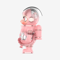 POPMART MEGA SPACE MOLLY 400% SMITTEN LOVE Figurines d'action en PVC et métal, peluches, décoration personnalisée pour la maison, boîtes mystères, objets de collection