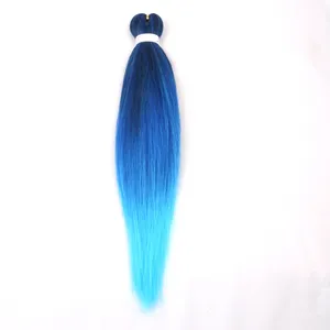 Großhandel haar verlängerung 10 pcs-Yaki Straight Synthetic Hair Extension Pre Stretched Crochet Jumbo Braids Haar geflecht 10 Stück 26 Zoll 90g 26 Zoll, 26 Zoll