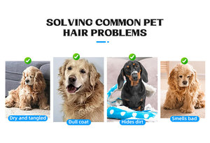 Shampoo réparateur à base de protéines de blé pour animaux de compagnie 200 ml, <span class=keywords><strong>shampooing</strong></span> doux à base de protéines, nettoyant nourrissant pour chiens et chats, écologique, stocké dans la salle de bain, douche - Product Image 3