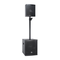 Pied réglable pour haut-parleur coaxial 6,5 pouces et subwoofer 12 pouces pour DJ de mariage et spectacles