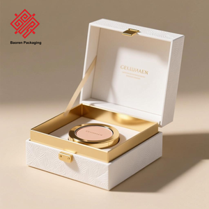 Baoren luxe Logo personnalisé brillant à lèvres vide écologique baume à lèvres rouge à lèvres brillant à lèvres vernis à ongles boîtes d'emballage d'huile - Product Image 3