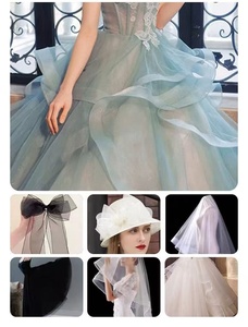 Suministro de fábrica OEM Trenza de crinolina rígida lisa de crin de caballo para sombreros de mujer, entretela y costura de prendas DIY - Product Image 4