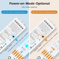 Contrôleur de bande LED RGBW Gledopto ZigBee GL-C-001P, télécommande, 5 modes en 1, CCT, driver intelligent, 5 canaux, 12-54V DC, 270W