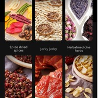 Déshydrateur alimentaire commercial 96 plateaux en acier inoxydable, séchoir électrique à fruits, herbes et saucisses à air chaud, certifié CE ETL, vente en gros usine