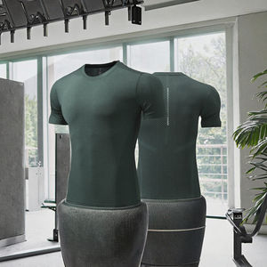 T-shirt de sport d'été pour hommes Compression à séchage rapide pour l'entraînement en plein air et la course à pied Conception respirante Option de taille supérieure - Product Image 3