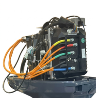 Contrôleur de moteur avancé 48V/60V/72V 8KW à refroidissement par air forcé, grande puissance, petite taille pour propulseur de propulsion de navires électriques