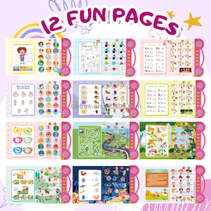 Livre <span class=keywords><strong>de</strong></span> <span class=keywords><strong>Jeux</strong></span> Éducatif Rechargeable <span class=keywords><strong>pour</strong></span> Enfants <span class=keywords><strong>Français</strong></span>-Anglais - Jouet Éducatif <span class=keywords><strong>pour</strong></span> Enfants - Product Image 3