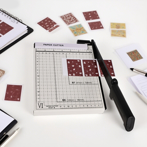 Heavy Duty A5 Guillotine <strong>Paper</strong> <strong>Cutter</strong> Manual Precision Trimmer for Cardstock Photos Safe and Secure with Safety Guard - Product Image 4