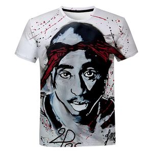 Wholesale Fashion New Designs <strong>T</strong>-<strong>shirt</strong> Custom Singer <strong>Tupac</strong> Hip Hop Short Sleeve <strong>T</strong> <strong>Shirt</strong> Polyester Cotton Rap <strong>T</strong> <strong>Shirt</strong> - Product Image 1