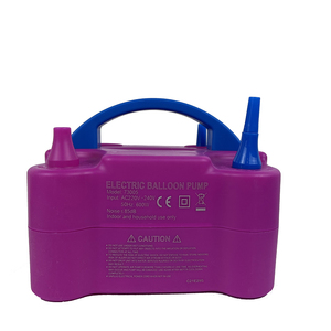 Balloon Pump Electric Portable Dual Nozzle Electric air Balloon Blower Pump Electric Balloon
