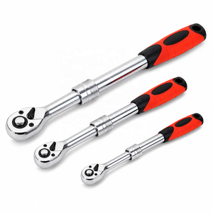 Jeu de clés à cliquet extensibles en acier à 24 dents, poignée souple, acier au carbone, qualité industrielle, couple maximal de 210 Nm, voitures OEM - Product Image 6