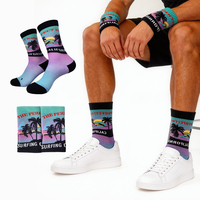 Chaussettes de sport et bandeau anti-transpiration Zechen Fitness hautement élastiques de qualité supérieure, chaussettes de course Coolmax avec logo personnalisé